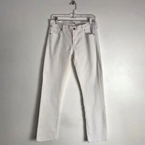 Citizen of Humanity Womens White Straight Leg S-28